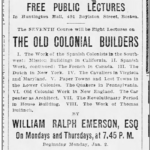 Clip from 19th century newspaper